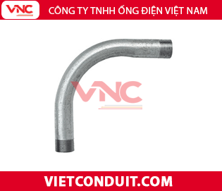 Co ống inox luồn dây điện - Co nối ống ren 90 Vietconduit